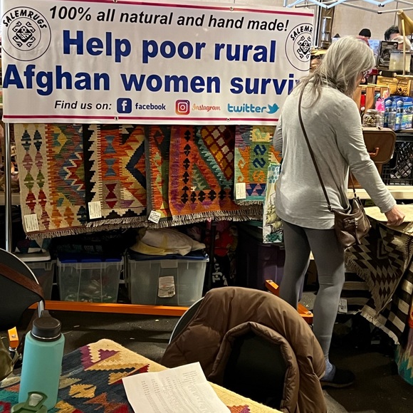 One of a kind. Hand made women’s leather kilim bag. - Picture 6 of 8